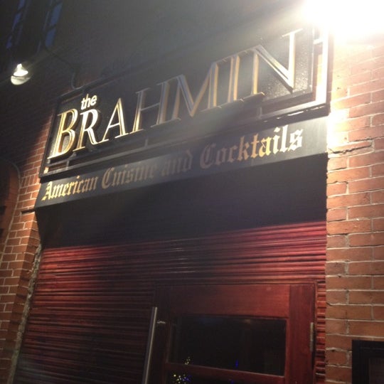 Photo taken at The Brahmin American Cuisine and Cocktails by Jacky F. on 3/15/2012