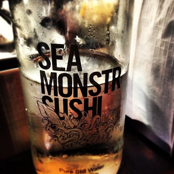 Photo taken at Sea Monstr Sushi by Justin Y. on 7/13/2012
