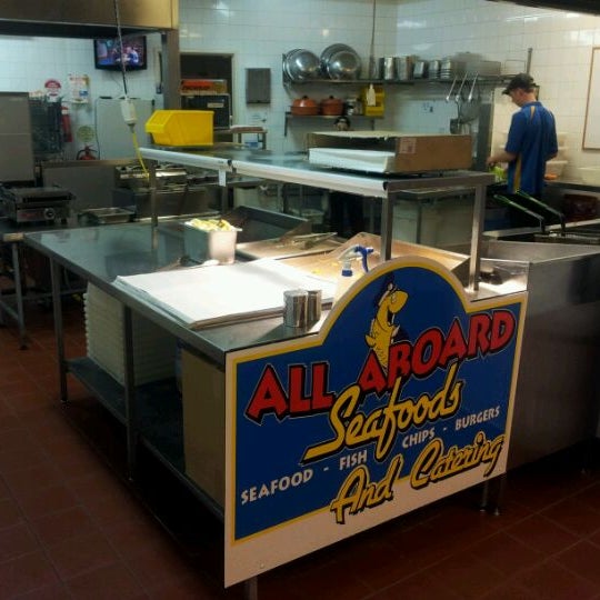 Photo taken at All Aboard Seafoods by Rino S. on 2/23/2012