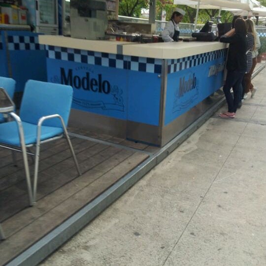 Photo taken at Terraza Modelo Hot-Dog Stand by Edgar R. on 4/27/2012