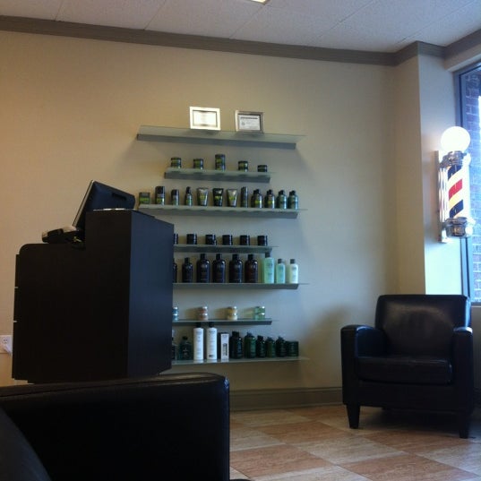 Photo taken at Piedmont Barbers by Malcolm M. on 3/13/2012