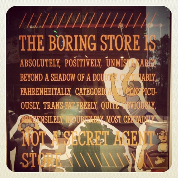 Photo taken at The Boring Store by Juan Pablo G. on 7/11/2012
