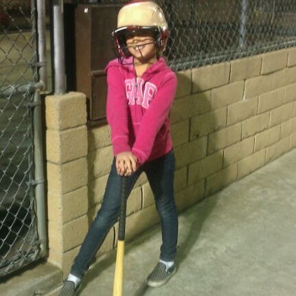 Photo taken at Home Run Park Batting Cages by Maria A. on 2/4/2012