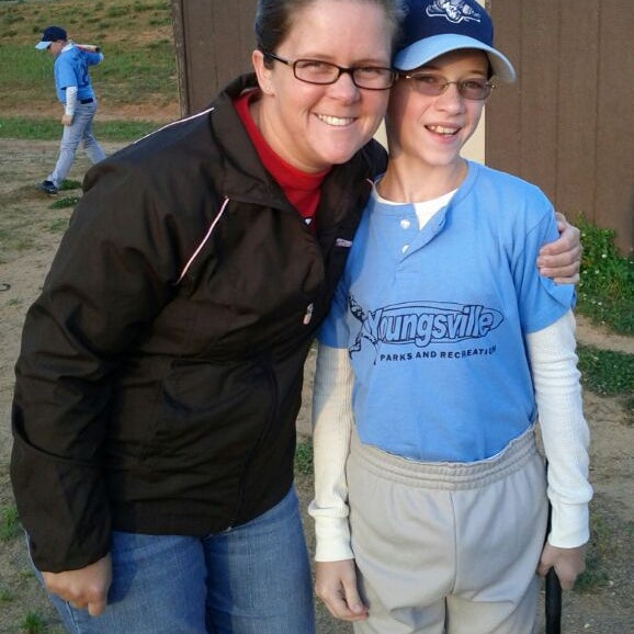 Luddy Park Baseball Field in Youngsville