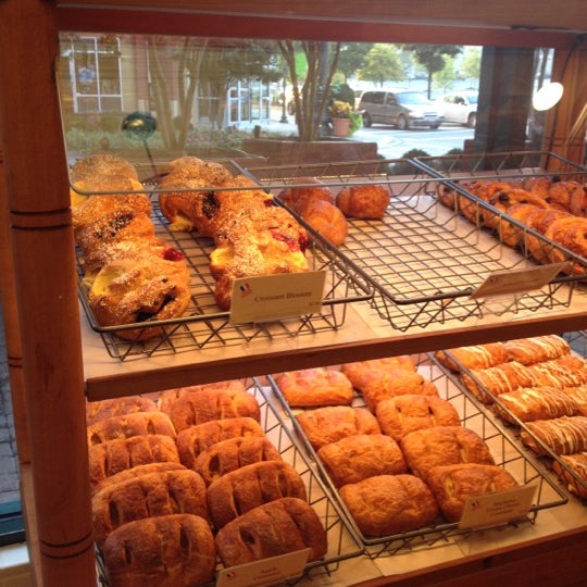 Photo taken at Vie de France Bakery Cafe- Rockville, MD by Belinda J. on 8/23/2012