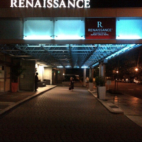 Photo taken at Renaissance Washington, DC Dupont Circle Hotel by Matt S. on 8/22/2012