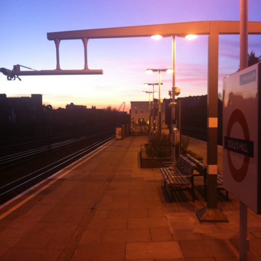 Dollis Hill London Underground Station Metro Station