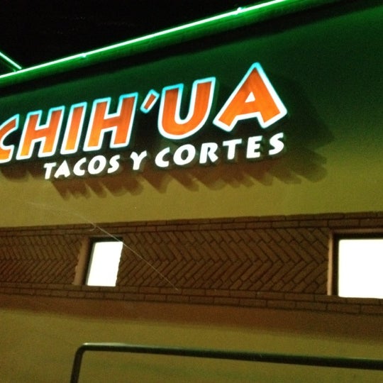 Chih'ua tacos y cortes Local de tacos