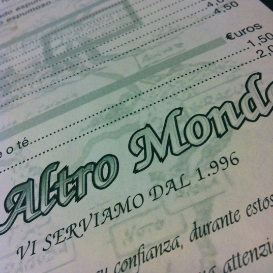 Photo taken at L&#39;Altro Mondo by Quesos d. on 5/2/2012