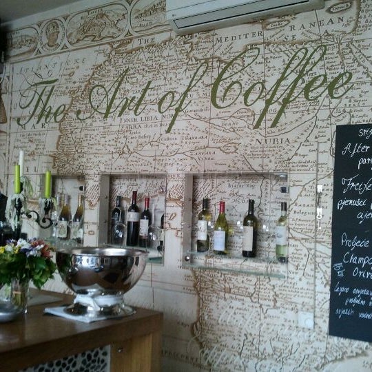 Снимок сделан в Caffe Leone пользователем Sandra T. 5/4/2012