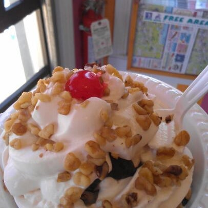 Photo taken at Katie&#39;s Homemade Ice Cream by Lori R. on 4/29/2012