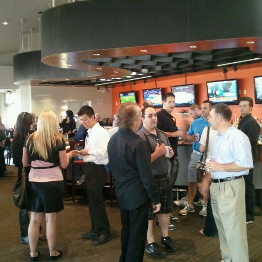 Photo taken at Upper Deck Grill and Sports Lounge by Cara C. on 4/17/2012