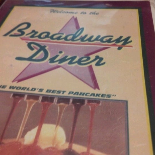 Photo taken at Broadway Diner by Greg N. on 6/21/2012