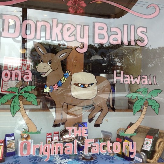 Photo taken at Donkey Balls Original Factory and Store by Julie L. on 4/3/2012