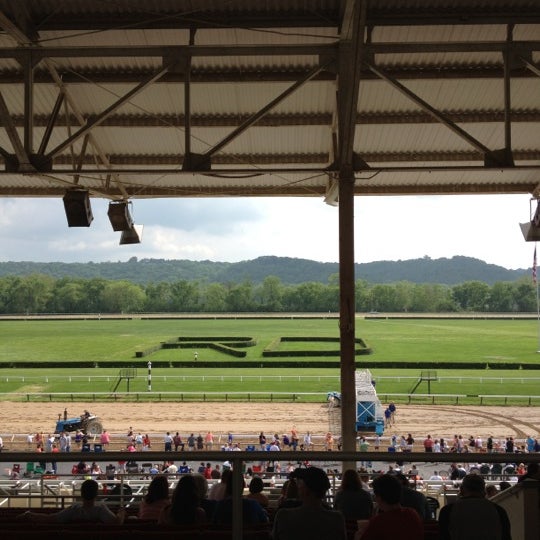 Photo taken at Belterra Park by Jacklyn H. on 5/5/2012