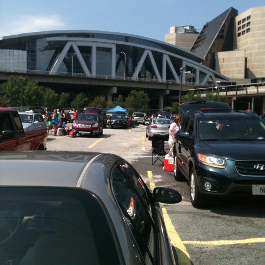 The Gulch Area Parking in Downtown Atlanta