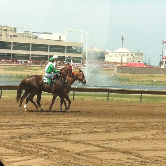 Photo taken at Prairie Meadows by Trevor drizzy on 7/15/2012