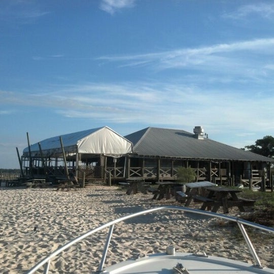 Photo taken at Pirate&#39;s Cove Marina &amp; Restaurant by Giffney N. on 9/11/2012