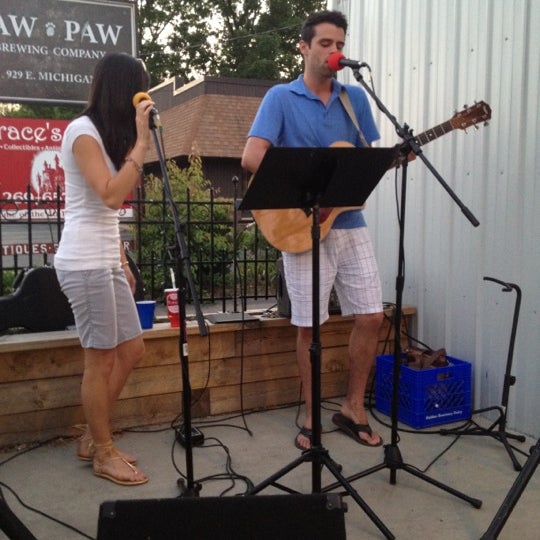 Photo taken at Paw Paw Brewing Company by Shelby L. on 6/10/2012