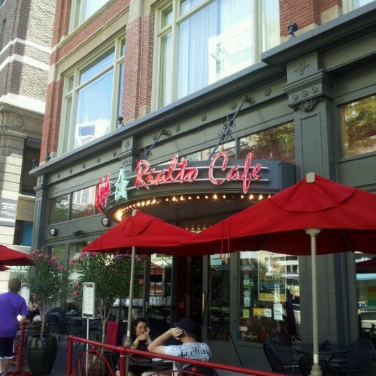 Photo taken at Rialto Café by Suzzette M. on 7/21/2012