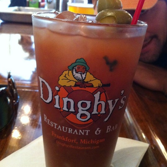 Photo taken at Dinghy&#39;s by Brett C. on 8/22/2012