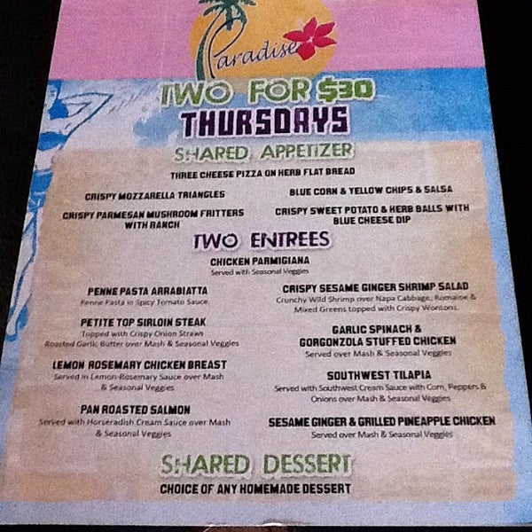 Photo prise au Paradise Bar &amp; Restaurant par Paradise le3/15/2012