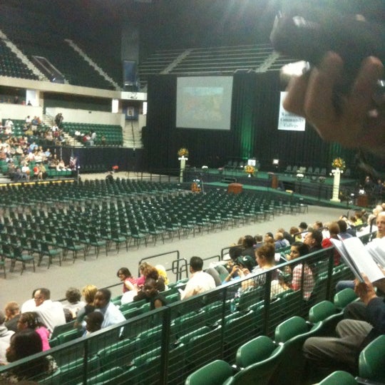 Photo taken at EMU Convocation Center by p h. on 5/19/2012
