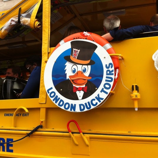 Photo taken at London Duck Tours by diana s. on 8/23/2012