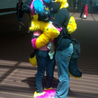 Photo taken at Anthrocon by Lady R. on 6/15/2012