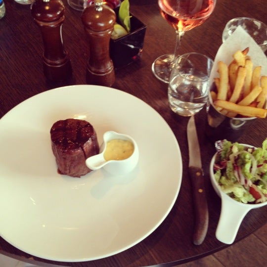 Try the 21 day aged fillet with twice cooked handout chips-- you won't be disappointed!