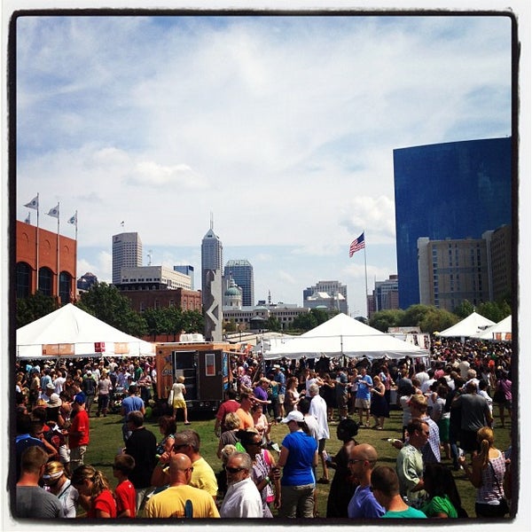 Photo taken at Dig IN, A Taste of Indiana by Nathan H. on 8/26/2012