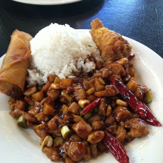 The Kung Pao chicken dish is superb, spicy but good!
