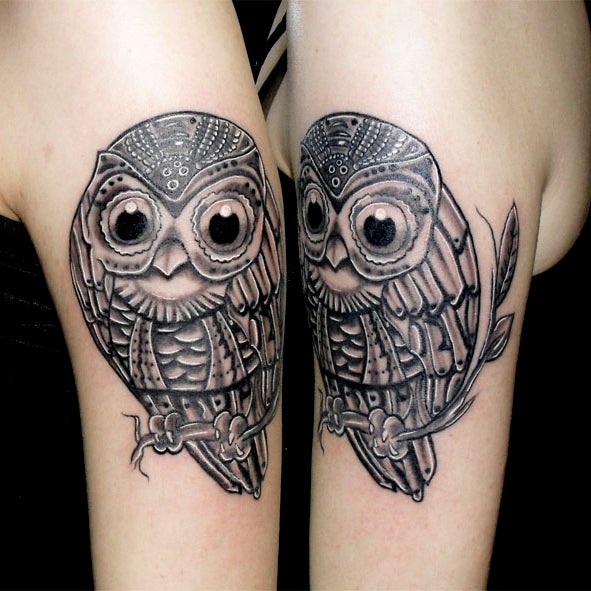 Tattoo by Chris Santos Calavera Tattoo.