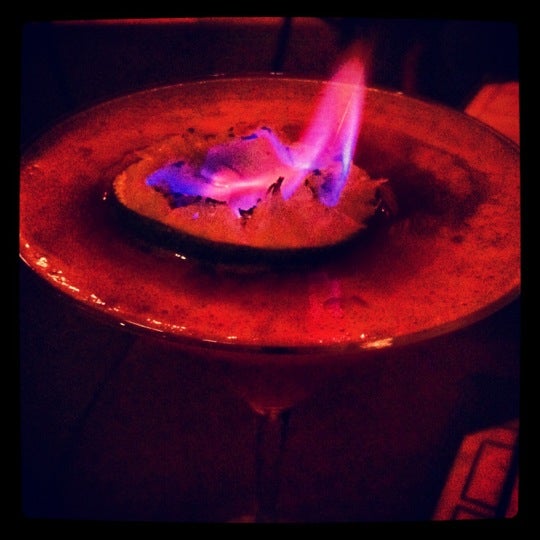 Das Foto wurde bei Verdad Restaurant &amp; Tequila Bar von Annie F. am 3/25/2012 aufgenommen