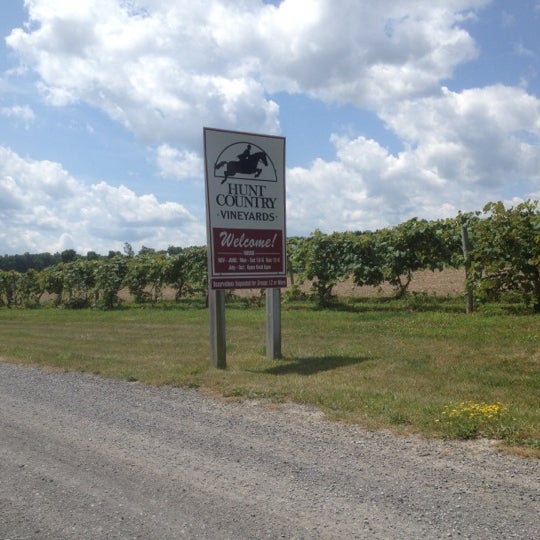 Foto tirada no(a) Hunt Country Vineyards por Marcus G. em 7/8/2012