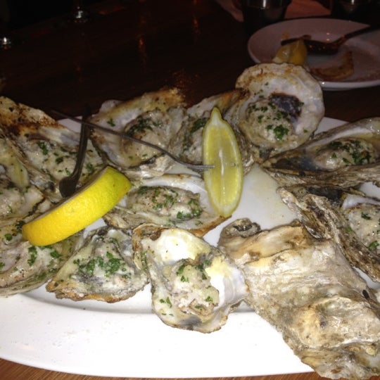 The char-grilled oysters are super delish!!