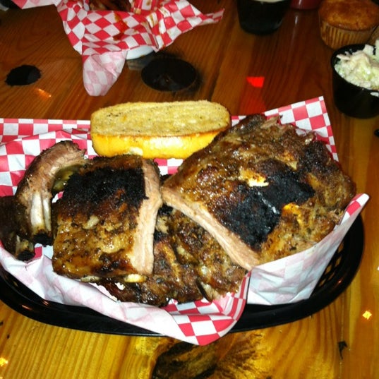 Photo taken at Spanx The Hog BBQ by Dave B. on 2/18/2012