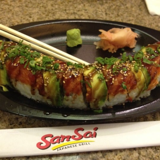 Photo taken at SanSai Japanese Grill by dorothy J. on 3/8/2012