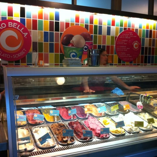 Photo taken at Ciao Bella Gelato by Kim N. on 8/5/2012