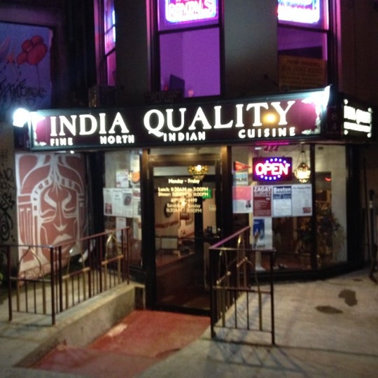 Photo taken at India Quality Restaurant by Richard W. on 5/17/2012