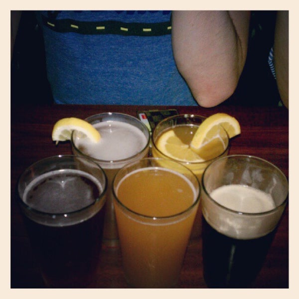 Photo taken at Barrow Street Ale House by Andrew C. on 7/27/2012