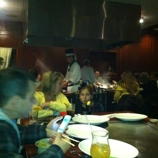 Photo taken at Izumi Hibachi Steak House by Paris P. on 2/28/2012