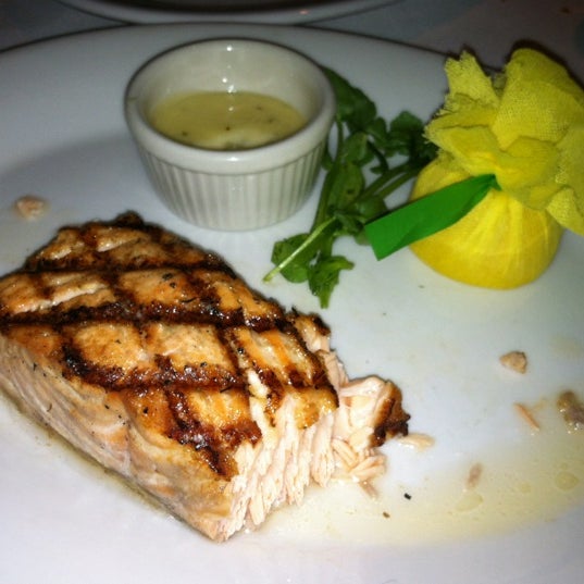 Photo taken at Shula&#39;s Steak House by Lisa D. on 5/10/2012