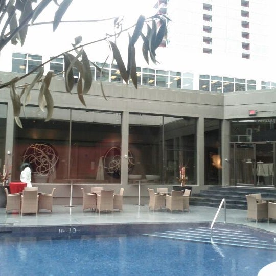 Photo taken at Hotel Arts by Gracelyn M. on 5/5/2012