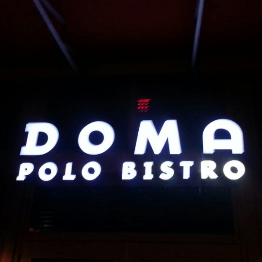 Photo taken at Doma Polo Bistro by PRntheCity on 9/8/2012