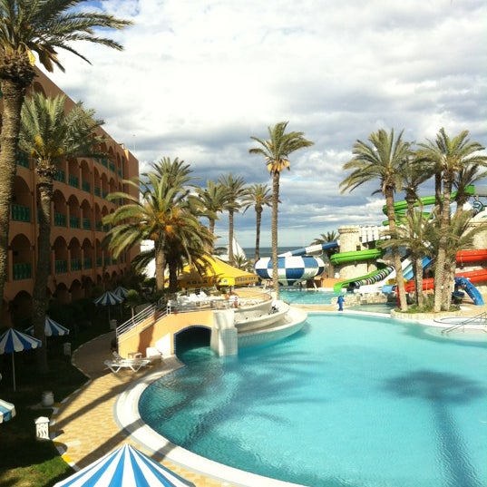 Photo taken at Marabout Hotel by Alvira J. on 4/14/2012