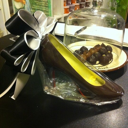 Photo taken at Cocoandre Chocolatier by Cindy P. on 3/3/2012