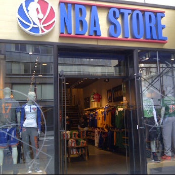 Photo taken at NBA Store by Neo Q. on 3/8/2012
