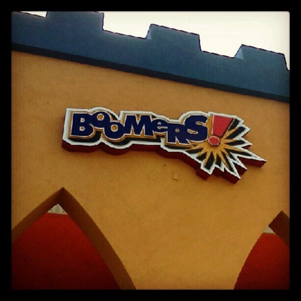 Photo taken at Boomers! by Jamie M. on 7/4/2012