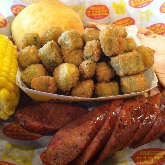 Photo taken at Dickey&#39;s Barbecue Pit by Stephen G. on 6/10/2012